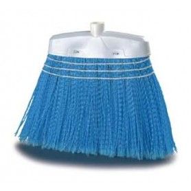 ESCOBA PLANA AZUL