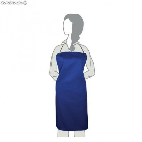 DELANTAL AZUL PETO C/BOLSILLO 80x90 P.2