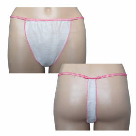 TANGA MUJER BLANCO P.100