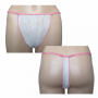 TANGA MUJER BLANCO P.100