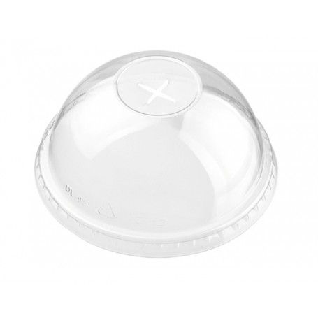 TAPA CUPULA @95 PET C/AGUJERO P.50