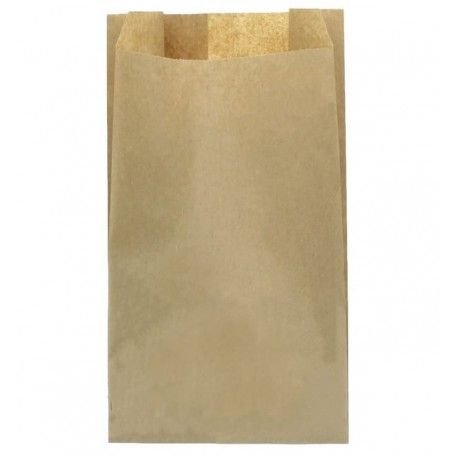 BOLSA PAPEL 18+7X30 KRAFT P.100