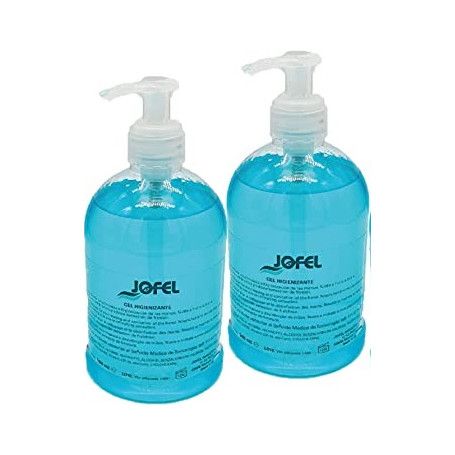 GEL MANOS HIDROALCOHO C/DOSIF AZUL 500CC.