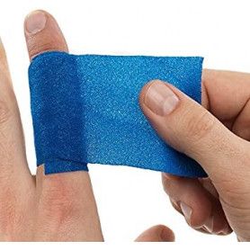 VENDA AUTOADHESIVA AZUL 45MMX5M.