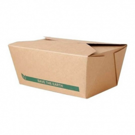 CAJA AMERICA KRAFT 21,2X16,2X6,5 2000CC&(4)P.50