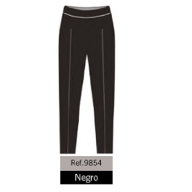 PANTALON COCINERO LEO NEGRO REF. 9854 T/38