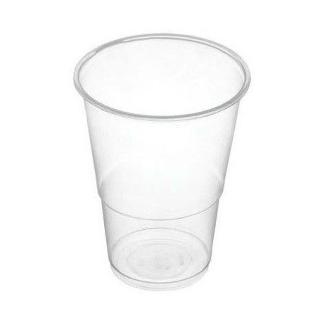 VASO PLAST. TRAS 300CC PP &(25) P.100