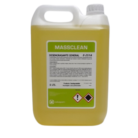 DESENGRASANTE GENERAL MASSCLEAN E-251A 5L.