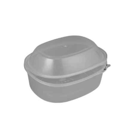 ENVASE TRANSP. INY. C/TAPA POLLO 1500CC C.200