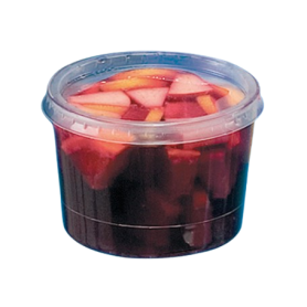 TAPA TARRINA TRANSP. BODEGA 250CC C.600