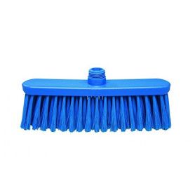 ESCOBA RECTA ALIMENTARIA AZUL 28cm HEX