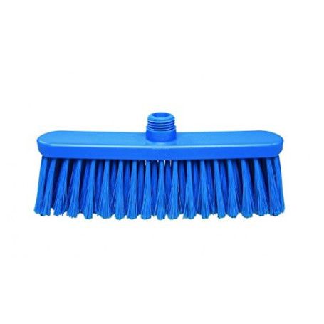 ESCOBA RECTA ALIMENTARIA AZUL 28cm HEX