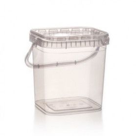 ENVASE TRANSP.INY. RECTANG C/ASA 3700CC. UNIDAD