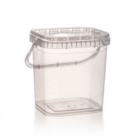 ENVASE TRANSP.INY. RECTANG C/ASA 3700CC. UNIDAD
