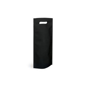 BOLSA NO-TEJIDO NEGRO PARA BOTELLA 750cc. P.50