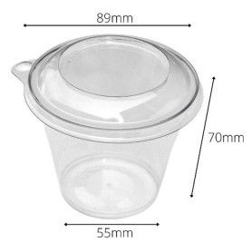 TAPA TARRINA POSTRE TRANSP. INY.23CL. (20) P.25