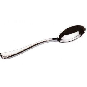 CUBIERTO PLAST.CUCHARILLA PLATA REUTILIZ P.50