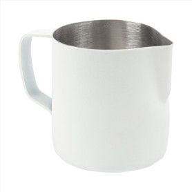 LECHERA SIN TAPA 350ML BLANCA INOX