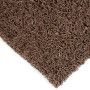 FELPUDO RIZO VINILO S/BASE MARRON 233CMX170CMX14MM