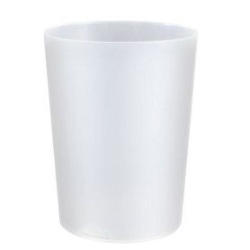 VASO PLAST.RIGIDO SIDRA 500CC. PP IRROMP&(20) P.25