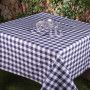 MANTEL TELA FORMIGAL AZUL 300X120