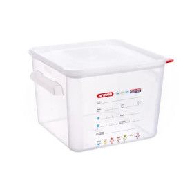 RECIPIENTE C/TAPA CUADRADO 290X290X210H - 12L.