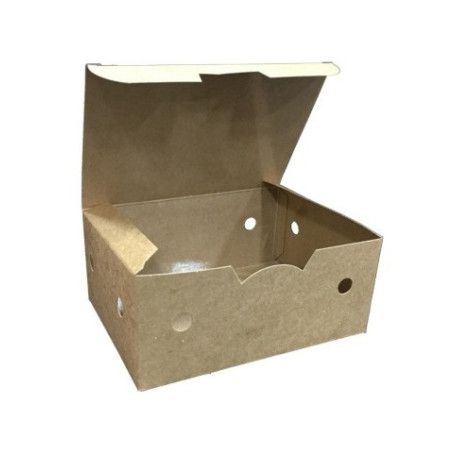 CAJA CARTON FRITOS 13,5X8,5X5,1 KRAFT C.500