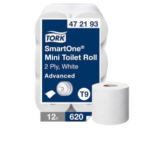 PAPEL HIG.CORT/ROL T9 MINI SMART 7440 SERV C.12