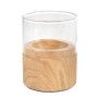 LAMPARA PARA LED 70X61MM.NEAT MADERA CLARA P.10