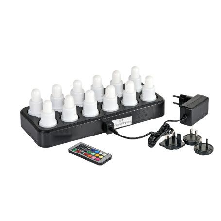 LEDS 70X40MM MULTICOLORES Y BLANCO CALIDO P.12