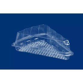 ENVASE TRANSP. PET PORCION TARTA 162X135 C.600