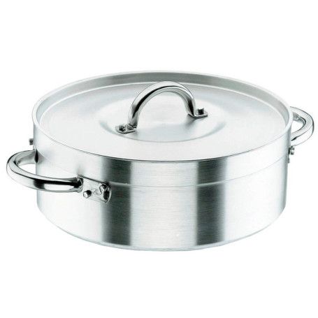 CACEROLA CON TAPA ALUMINIO @36X14H