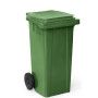 CUBO BASURA RUEDAS 120L VERDE 92X55X48 EXTRA