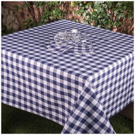 MANTEL TELA FORMIGAL AZUL 150X120