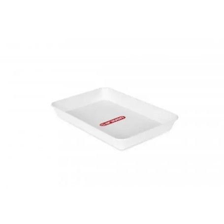 BANDEJA PLAST.RIGIDO 35X24X4 R1042 BLANC