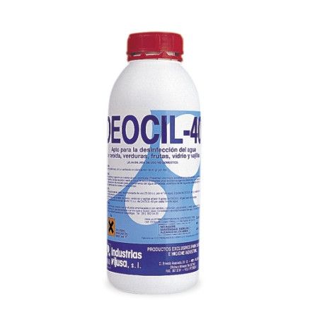DESINFECTANTE DEOCIL 40 FRUTAS-VERDURAS 1L.