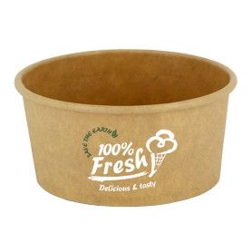 TARRINA CARTON HELADO KRAFT 120ML/4OZ C.1000