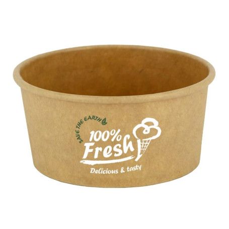 TARRINA CARTON HELADO KRAFT 120ML/4OZ C.1000
