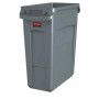 PAPELERA RECICLAJE 60,5L. SLIM JIM 3541-00-GRY