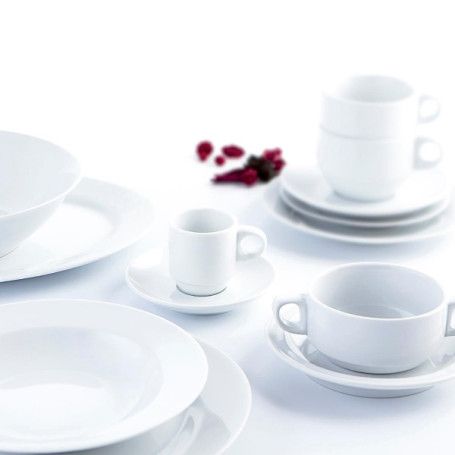 PLATO POSTRE PORCELANA @19 BASIC