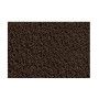 FELPUDO RIZO VINILO C/BASE MARRON 60X90