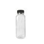 BOTELLA RPET ZUMO 250ML C/TAPON NEGRO C.231