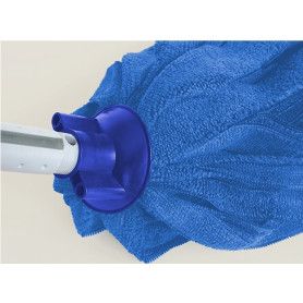 FREGONA MICROFIBRAS TIRAS AZUL 165GR.