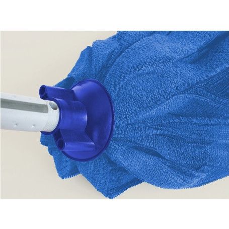 FREGONA MICROFIBRAS TIRAS AZUL 165GR.