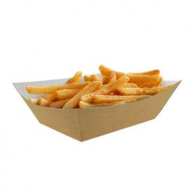 BARQUETA CARTON KRAFT 525CC.175X134X55 C.600