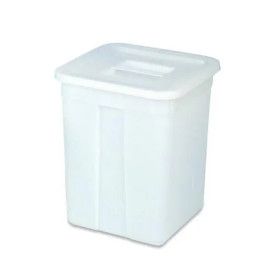 RECIPIENTE C/TAPA CUADRADO 415X415X500H - 60L.