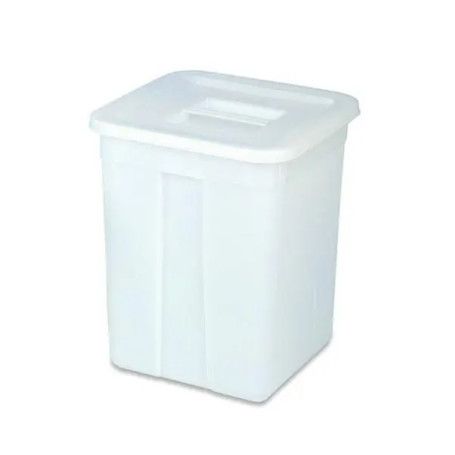 RECIPIENTE C/TAPA CUADRADO 415X415X500H - 60L.