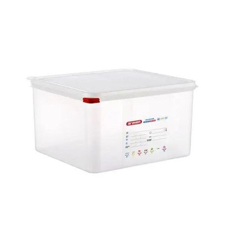 RECIPIENTE C/TAPA GN 2/3 354X325X200H - 19L