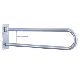 BARRA ABATIBLE INOX.SATIN. DER/IZQ. 840MMXH20