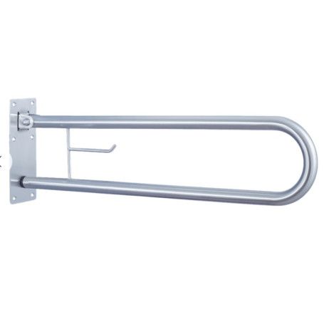 BARRA ABATIBLE INOX.SATIN. DER/IZQ. 840MMXH20